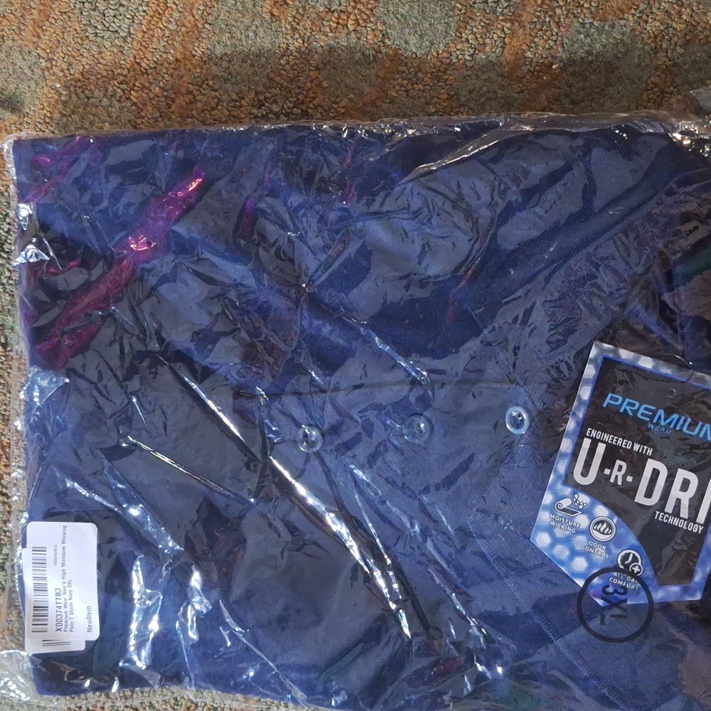 Brand new Men's navy 3XL Polo